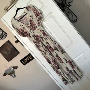 Beautiful flower print dress